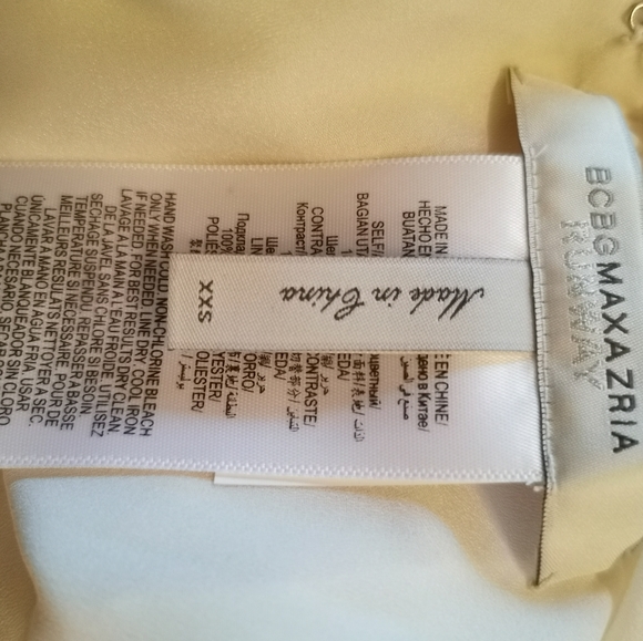 NEW BCBG MaxAzria RUNWAY 100% silk dress - Picture 7 of 10